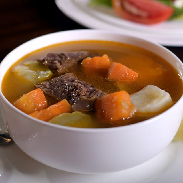 Homestyle Beef Soup.