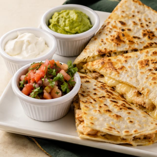 Chicken Quesadilla.