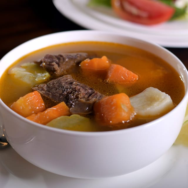 Homestyle Beef Soup.