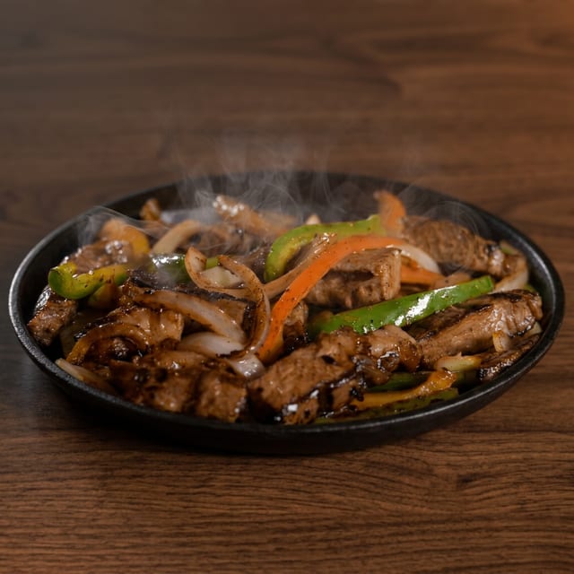 Beef Fajitas.