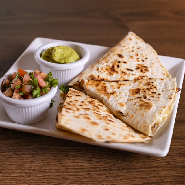 Cheese Quesadilla.